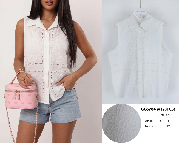 Koszule damska (Francja produkt) Roz S/M-L/XL , Mix Kolor .Paczka 10 szt